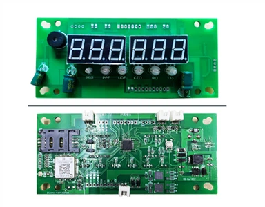 Ūdens attīrītājs datora vadības panelis